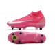 Nike Mercurial Superfly 7 Elite SG-PRO x Mbappé Explosión Rosa Blanco