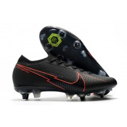 Nike Mercurial Vapor XIII Elite SG-Pro AC Negro Rojo