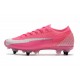 Nike Mercurial Vapor XIII Elite SG-Pro AC x Mbappé Rosa Blanco Negro