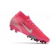 Nike Mercurial Superfly 7 Elite AG Mbappé Explosión Rosa Blanco Negro