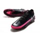 Bota Nike Phantom GT Elite Dynamic Fit FG Negro Plateado Explosión Rosa