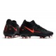 Bota Nike Phantom GT Elite Dynamic Fit FG Negro Rojo Chile Gris