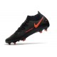 Bota Nike Phantom GT Elite Dynamic Fit FG Negro Rojo Chile Gris