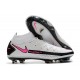 Bota Nike Phantom GT Elite Dynamic Fit FG Blanco Rosa Negro