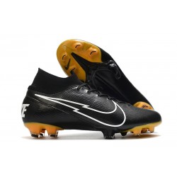 Nike Mercurial Superfly 7 Elite FG ACC Negro Blanco