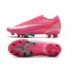 Botas Nike Mercurial Vapor 13 Elite AG-PRO x Mbappé Rosa Blanco Negro