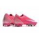 Botas Nike Mercurial Vapor 13 Elite AG-PRO x Mbappé Rosa Blanco Negro