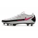 Botas de fútbol Nike Phantom GT Elite FG - Blanco Rosa Negro