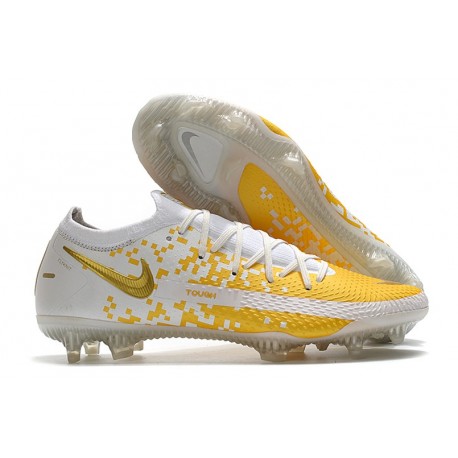 Botas de fútbol Nike Phantom GT Elite FG - Blanco Oro