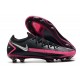 Botas fútbol Nike Phantom GT Elite FG - Negro Plateado Explosión Rosa