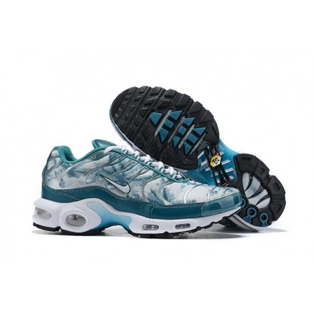 Nike Air Max Plus QS Zapatilla de Deporte Azul Plata