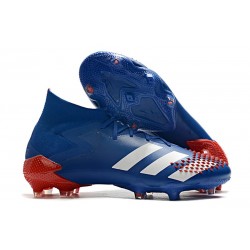 adidas Predator Mutator 20.1 FG Botas y Zapatillas Azul Blanco Rojo