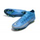 Bota Nike Phantom GT Elite Dynamic Fit FG Azul Plata