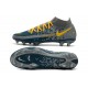 Bota Nike Phantom GT Elite Dynamic Fit FG Armada Gris Amarillo