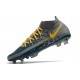 Bota Nike Phantom GT Elite Dynamic Fit FG Armada Gris Amarillo