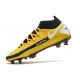 Bota Nike Phantom GT Elite Dynamic Fit FG Amarillo Negro Blanco