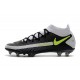 Nike Phantom GT Elite DF FG Fútbol Zapatillas - Negro Gris Verde