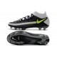 Nike Phantom GT Elite DF FG Fútbol Zapatillas - Negro Gris Verde