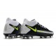 Nike Phantom GT Elite DF FG Fútbol Zapatillas - Negro Gris Verde