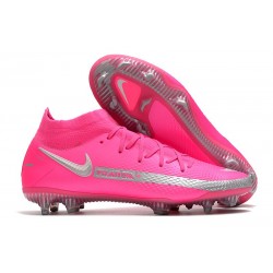 Nike Phantom GT Elite DF FG Fútbol Zapatillas - Rosa Plata