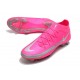 Nike Phantom GT Elite DF FG Fútbol Zapatillas - Rosa Plata