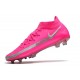 Nike Phantom GT Elite DF FG Fútbol Zapatillas - Rosa Plata