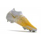 Nike Phantom GT Elite DF FG Fútbol Zapatillas - Oro Blanco