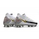 Nike Phantom GT Elite DF FG Fútbol Zapatillas - Blanco Negro Rojo Oro