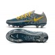 Nike 2021 Zapatillas Phantom GT Elite FG Azul Gris Amarillo