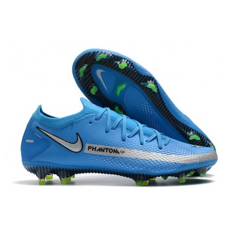 Nike 2021 Zapatillas Phantom GT Elite FG Azul Plata