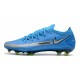 Nike 2021 Zapatillas Phantom GT Elite FG Azul Plata