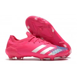 Zapatillas adidas Predator Mutator 20.1 Low FG Rosa Blanco Azul