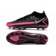 Botas de fútbol de hombre Phantom GT Elite DF AG-Pro Negro Plateado Explosión Rosa