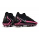 Botas de fútbol de hombre Phantom GT Elite DF AG-Pro Negro Plateado Explosión Rosa