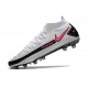 Botas de fútbol de hombre Phantom GT Elite DF AG-Pro Blanco Rosa Negro