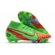 Nike 2021 Mercurial Superfly VII Elite DF FG Verde Rojo