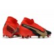 Nike 2021 Mercurial Superfly VII Elite DF FG Rojo Negro Oro