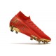 Nike 2021 Mercurial Superfly VII Elite DF FG CR100 Rojo Oro