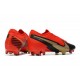 Nike Mercurial Vapor 13 Elite FG ACC Rojo Negro Oro