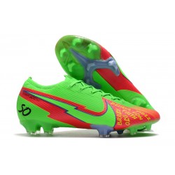 Nike Mercurial Vapor 13 Elite FG ACC Faith Verde Rojo