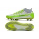 Nike Phantom GT Elite DF FG Fútbol Zapatillas - Blanco Verde