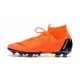 Zapatos de Fútbol Nike Mercurial Superfly 6 Elite AG Naranja Negro