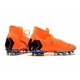 Zapatos de Fútbol Nike Mercurial Superfly 6 Elite AG Naranja Negro