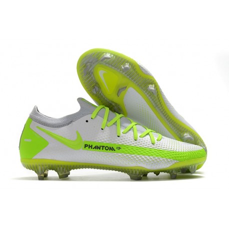 Nike 2021 Zapatillas Phantom GT Elite FG Blanco Verde