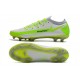 Nike 2021 Zapatillas Phantom GT Elite FG Blanco Verde