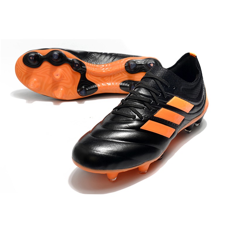 adidas Zapatillas de Fútbol Copa 19.1 FG - Negro Naranja