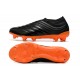 Botas de fútbol ADIDAS Copa 20+ FG Negro Naranja