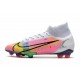 Nike Mercurial Superfly 8 Elite FG Bota Blanco Multicolored