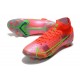 Nike Mercurial Superfly 8 Elite FG Bota Carmesi Plateado Metalizado