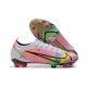 Zapatillas Nike Mercurial Vapor 14 Elite FG Blanco Platino Rosa